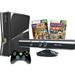 Restored Xbox 360 S 250GB Kinect With Wifi Console Bundle (Refurbished)