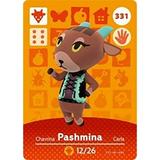 Pashmina - Nintendo Animal Crossing Happy Home Designer Series 4 Amiibo Card - 331