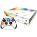 MightySkins MIXBONXCMB-Splash Of Color Skin Decal Wrap for Microsoft Xbox One X Combo Sticker - Splash of Color