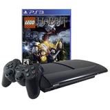 Restored Sony PS3 Super Slim 500GB LEGO: The Hobbit Bundle PlayStation 3 (Refurbished)