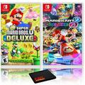 New Super Mario Bros. U Deluxe + Mario Kart 8 Deluxe Nintendo Switch