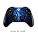 Skins Stickers for Xbox One Games Controller - Custom Orginal Xbox 1 Remote Controller Wired Wireless Protective Vinyl Decals Covers - Leather Texture Protector Accessories -Blue Explosion