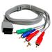 Importer520 Component AV Cable for Nintendo Wii / Nintendo Wii U to HDTV (Bulk Packaging)