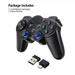 Enhanced Wireless Controller 2.4GHZ Wireless PC Game Controller Compatible with Android Windows PS3 Support 2 Cont