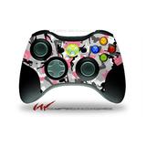 Sexy Girl Silhouette Camo Pink - Decal Style Skin fits Microsoft XBOX 360 Wireless Controller (CONTROLLER NOT INCLUDED) by WraptorSkinz