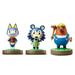 Used Nintendo Animal Crossing 3 Pack Bundle Rover Mabel For Nintendo Switch Figure (Used)