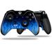 Fire Blue - Decal Style Skin fits Microsoft XBOX One ELITE Wireless Controller (CONTROLLER NOT INCLUDED) by WraptorSkinz