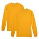 Gildan Herren G5400 Heavy Cotton Long Sleeve T-shirt (Pack of 2) T Shirt, Gold, XL EU