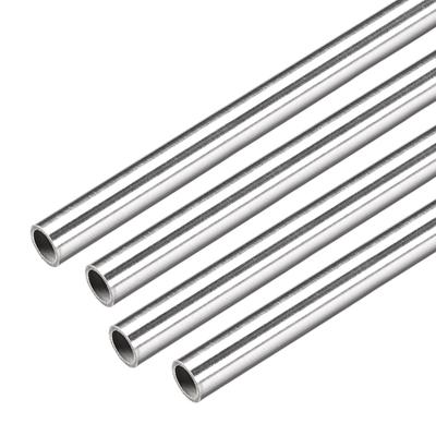 4Pcs 304 Stainless Steel Capillary Tube 6.8mm ID 8mm OD 300mm Long 0.6mm Wall - Silver