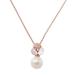 Kate Spade Jewelry | Kate Spade Disco Pansy Pearl Mini Drop Necklace | Color: Pink/White | Size: Os