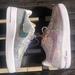 Nike Shoes | Nike Air Force 1, Rainbow Custom Crystal Bling | Color: Purple/Silver | Size: Various