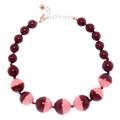 Kate Spade Jewelry | Kate Spade In A Flash Striped Berry Necklace | Color: Pink/Red | Size: Os