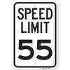 Highway Traffic Supply SPEED LIMIT 55 18X24 EG