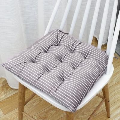 Anti-Slip Pad Cushion Office Chair Indoor outdoor Dining Seat Pad Tie On Square 