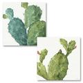 Gango Home Decor Cottage Mixed Greens XXXV & Mixed Greens XXXVI by Lisa Audit (Printed on Paper); Two 12x12in Unframed Paper Posters