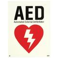 Glow-In-The-Dark AED Sign (7 Units)