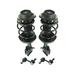 2009-2013 Subaru Forester Front Strut Coil Spring Sway Bar Link Kit - TRQ SCA67139