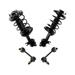 2002-2004 Infiniti I35 Front and Rear Strut Coil Spring Sway Bar Link Kit - TRQ