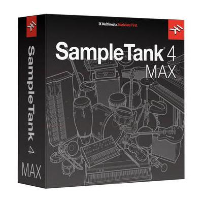 IK Multimedia SampleTank 4 MAX Sample-Based Virtual Instrument Plug-In (Download) ST-4MAX-DID-IN