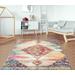 Luxe Weavers Nuvola Collection Beige 5x7 Abstract Area Rug - 2946 Beige 5x7