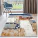 Luxe Weavers Beverly Collection 8440 Multi 8x10 Abstract Area Rug - 8440 Multi 8x10