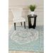 Luxe Weavers Aspect Collection 674 Blue 5x7 Abstract Area Rug - 674 Blue 5x7