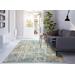 Luxe Weavers Kingsbury Collection 7661 Multi 8x10 Abstract Area Rug - 7661 Multi 8x10