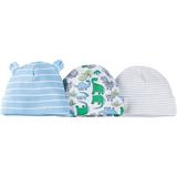 Gerber Newborn Baby Boy Caps 3-Pack