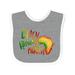 Inktastic Black History Month Africa in Red Yellow and Green Boys or Girls Baby Bib