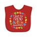 Inktastic I Love my Friend Autism Awareness Boys or Girls Baby Bib