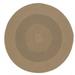 Colonial Mills Winterhold Indoor/ Outdoor Braided Round Area Rug Natural 6X6 6 Round