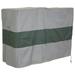 Sunnydaze Heavy-Duty Polyester Outdoor Log Rack Cover - Gray/Green - 6