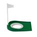 SANWOOD Golf Putting Cup Indoor Golf Putting Cup with Hole Flag Return Ball Training Putter Practice Aids
