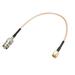 Uxcell BNC Bulkhead Female to RP-SMA Male RG316 RF Coaxial Extension Cable 0.66-ft