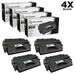 LD Â© Compatible Replacements for Hewlett Packard CF280X (HP 80X) 4PK HY Black Toner Cartridges for Laserjet Pro 400 M401dn 400 M401dne 400 M401dw 400 M401n & 400 M425dn
