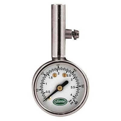 SLIME 20048T Dial Tire Pressure Gauge,5 to 60 psi