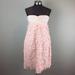 J. Crew Dresses | J. Crew | Pink Ruffle Strapless Dress | Color: Pink | Size: Xs