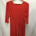 J. Crew Dresses | J. Crew Red Knit Dress | Color: Red | Size: M