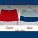 Nike Shorts | 2 Nike Dri-Fit Workout Skorts Size Lrg Blue Coral | Color: Blue/Pink | Size: L