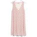 Madewell Dresses | Madewell Mitered Stripe Tank Shift Dress | Color: Red/White | Size: L