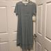 Lularoe Dresses | Lularoe Carly Dress | Color: Blue/Gray | Size: Xxs