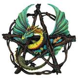 Forest Pentacle Dragon Wall Plaque 13