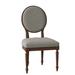 Fairfield Chair McGee Side Chair Upholstered/Fabric in Red/Gray | 40.75 H x 21.5 W x 25 D in | Wayfair 8833-05_3162 63_MontegoBay