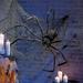 The Holiday Aisle® Hairy Spider w/ LED Eyes Home Accent | 13 H x 30 W x 30 D in | Wayfair DC266F984E084F20AFF194D46330C8A2