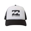 BILLABONG Men's Classic Trucker Hat Baseball Cap, White/Black, One Size