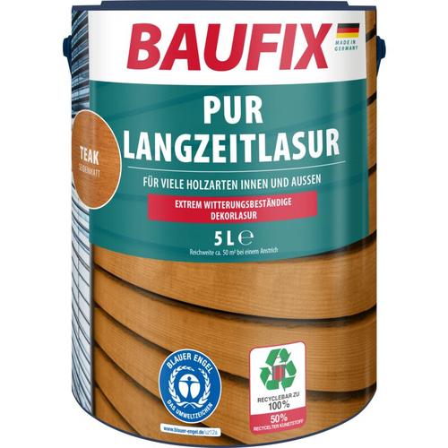 PUR-Langzeitlasur teak 5 L - Teak - Baufix