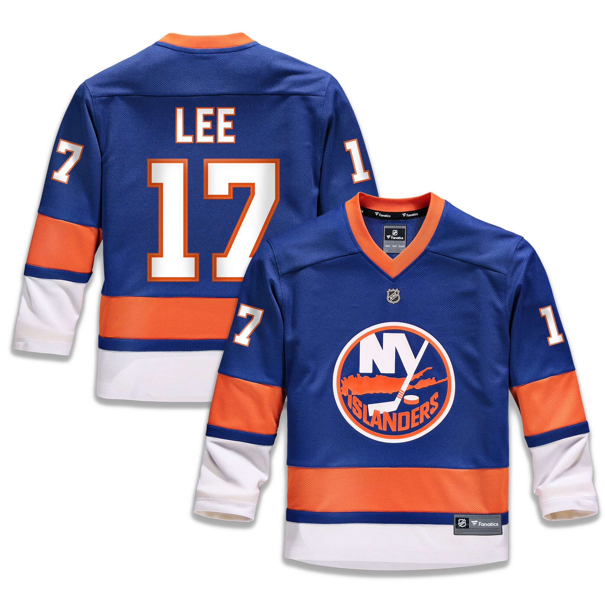New York Islanders Replica Home Jersey - Anders Lee - Youth Image