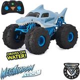 Monster Jam Official Megalodon Storm All-Terrain Remote Control Monster Truck 1:15 Scale