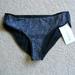 Athleta Swim | Athleta Black Sands Mid Rise Bikini Bottom Size Xs | Color: Black | Size: Xs