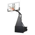 Storm Pro Steel-Glass Portable Basketball System Black